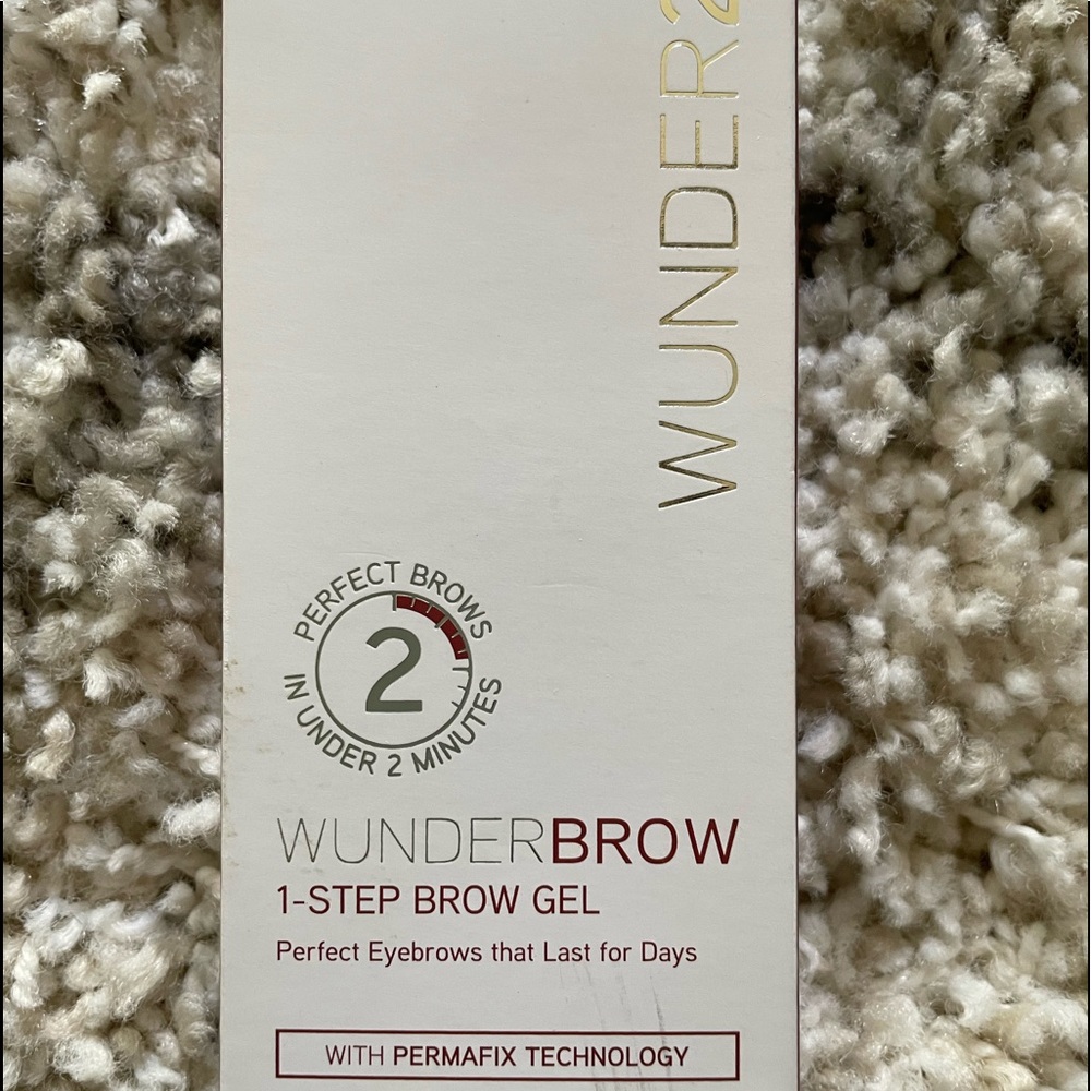 Wunder 2 Wunder Brow Gel~Blonde~ New in Package 1-Step Brow Gel in under 2 min